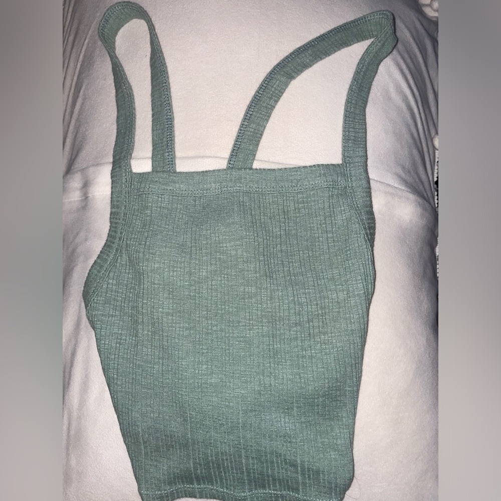 American eagle cross back crop top